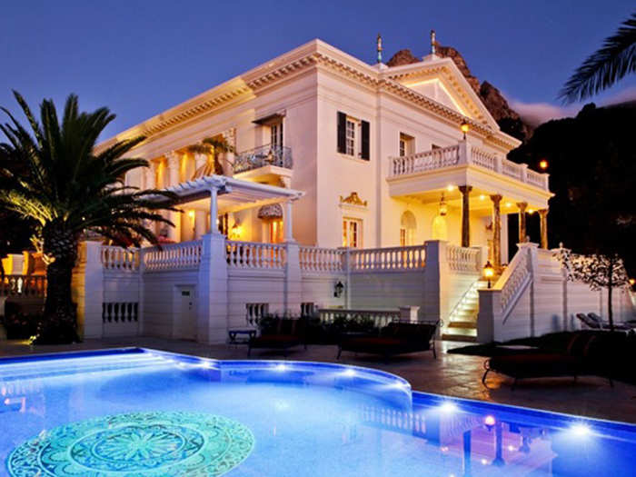 SOUTH AFRICA: A  $30 million ‘Enigma’ mansion in one of Cape Town’s most elite residential communities has an Olympic size pool.