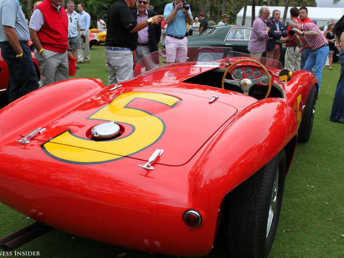 Another Ferrari 375 MM Spider from 1953, also by Pinin Farina, sold in 2013 for $9 million.