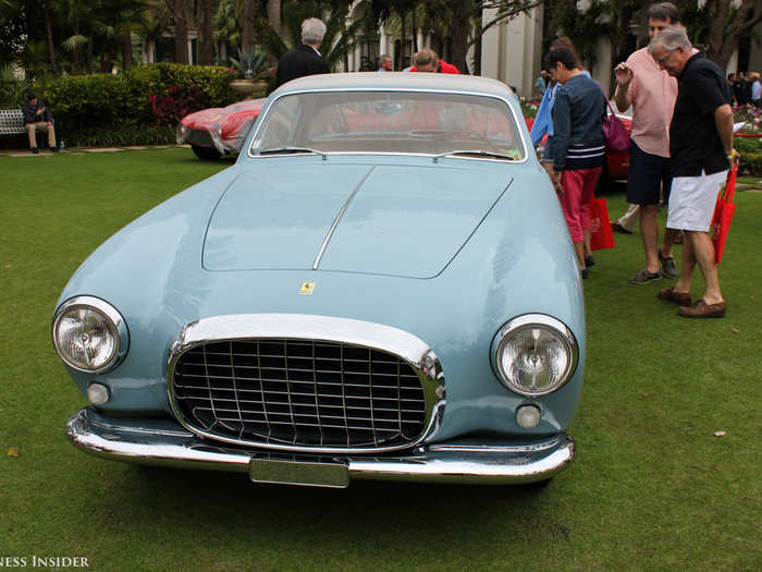 This 375 America PF Coupé dates back to 1953. Only 11 of the large touring models were ever built.