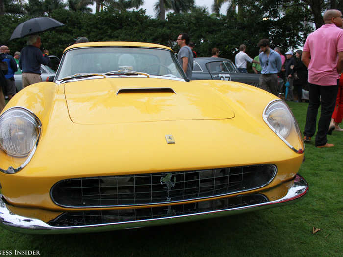 In a departure from standard Ferrari red, this 1959 Ferrari 250 GT Cabriolet SI by Pinin Farina was dashing in Belgian yellow.