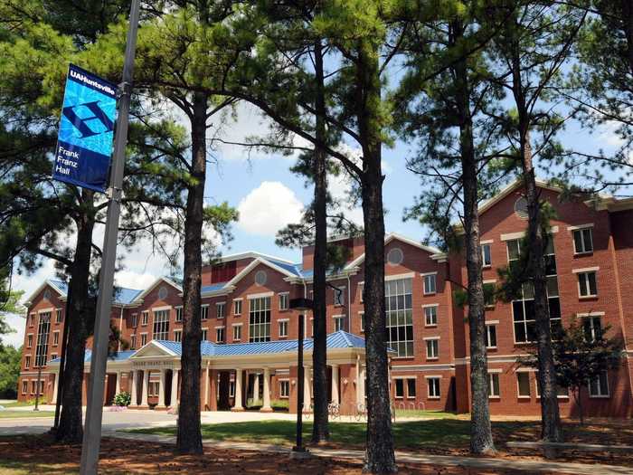 10. University of Alabama at Huntsville