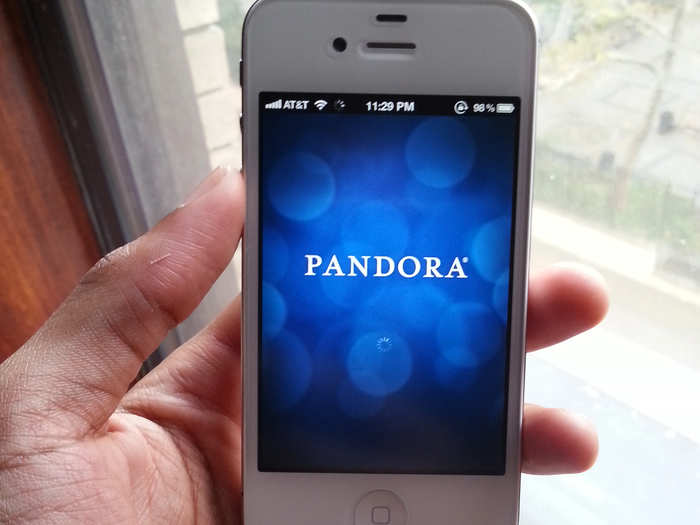 Pandora gives you free personalized radio stations.