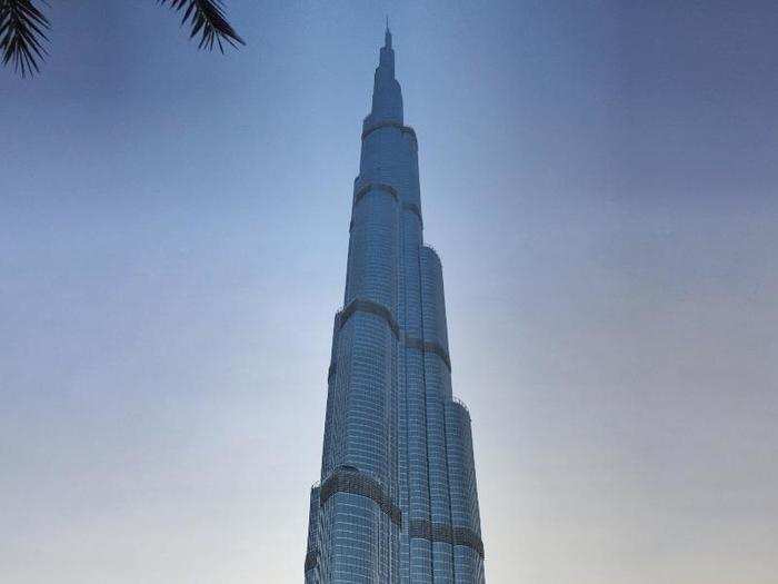 Burj Khalifa, Dubai, UAE. At 828 metres, the Burj Khalifa is simply the tallest building in the world.