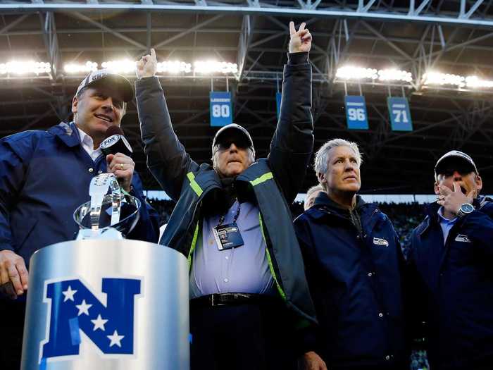 His Seahawks will get another chance at a championship when they head to the Super Bowl this Sunday. "The first time you go you’re kind of amazed to be there," he told the Seattle Times. "The thing is, once you’re in the Super Bowl, you want to win. As time goes on, you want to win more and more." It seems like he