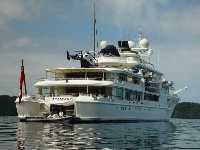 Allen owns a second yacht called "Tatoosh," a 313-foot watercraft that can accommodate up to 20 guests and 30 crew members. It also has a swimming pool, cinema, basketball court, recording studio, and two helicopter pads.