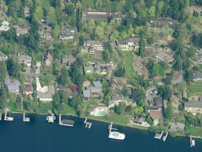 Allen is also known for his impressive real estate portfolio. In addition to vacation homes in London, France, and New York, he makes his primary residence in a 10,000-square-foot waterfront home on Mercer Island, a ritzy enclave of Seattle. He owns a total of nine mansions on the island, including one that