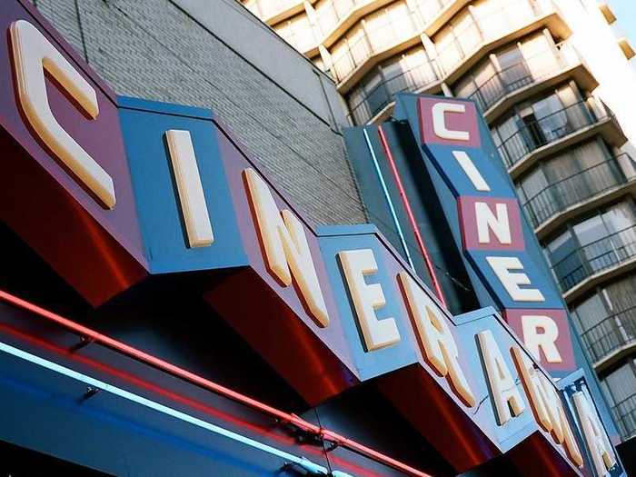 When he heard his favorite Seattle movie theater was going to be demolished, he decided to buy it. He refurbished the Cinerama with state-of-the-art sound and projection systems, including the world