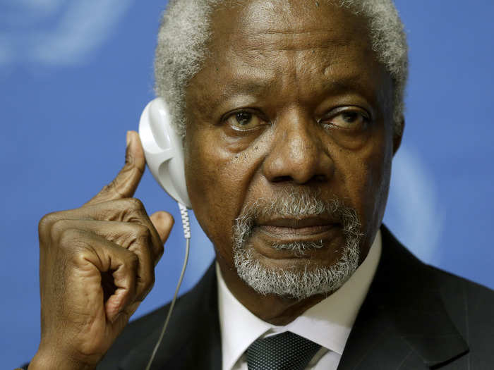 Before becoming the Secretary General of the United Nations, Kofi Annan earned his Masters of Science through the Sloan Fellows program at MIT