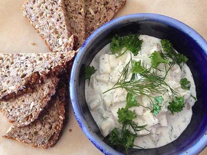 BREAD: Sliced Bread with Kefir Butter at Bar Tartine