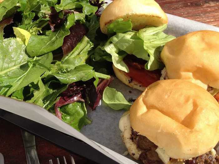 SLIDERS: Lamb Burger Sliders at The Sycamore