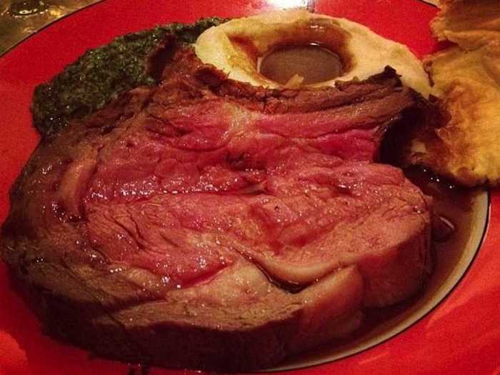 STEAK: King Henry Viii Cut at House of Prime Rib