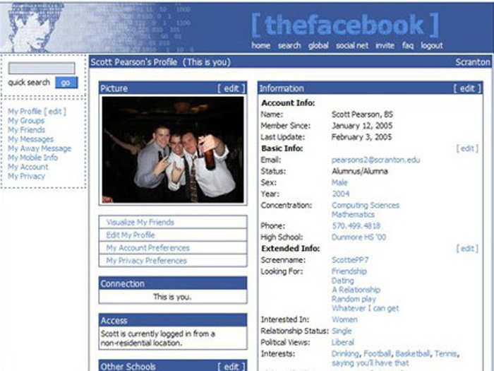 Back in 2005, before the News Feed launched, Facebook was essentially just a collection of disconnected profiles.