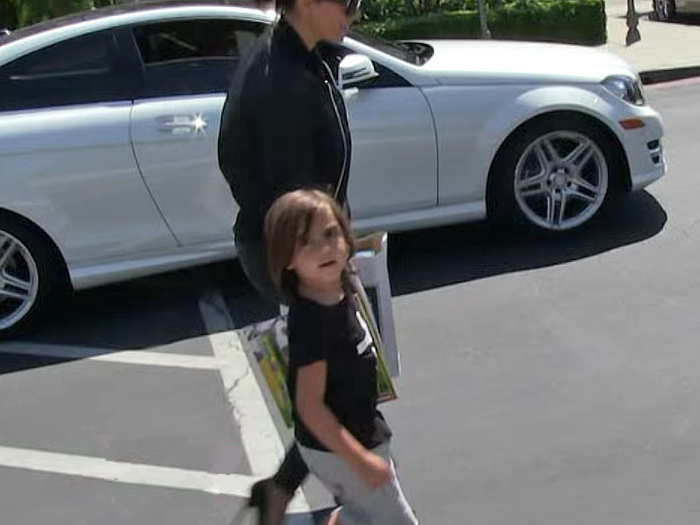 AGE 5: Mason Disick