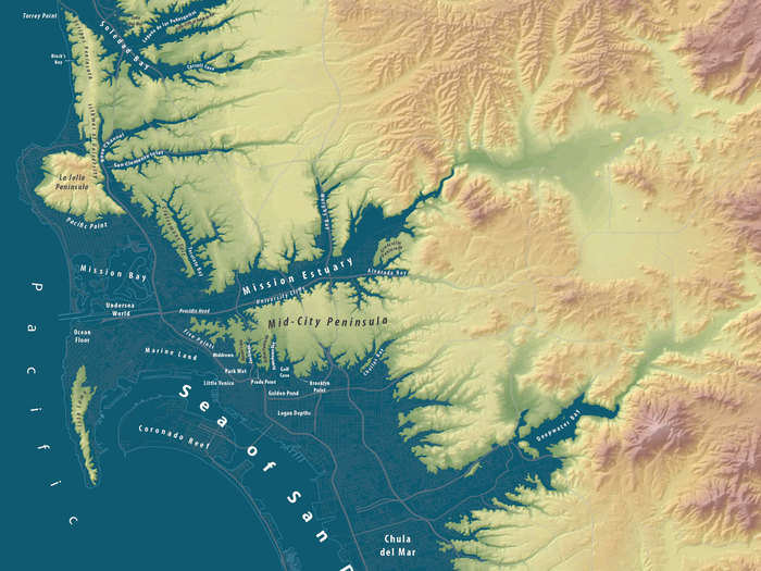 Linn uses open-source data to create most of the maps.  He puts the data together using a mapping program called QGIS, and then assembles everything in Adobe Illustrator. He says the base cartography only takes him a few hours.