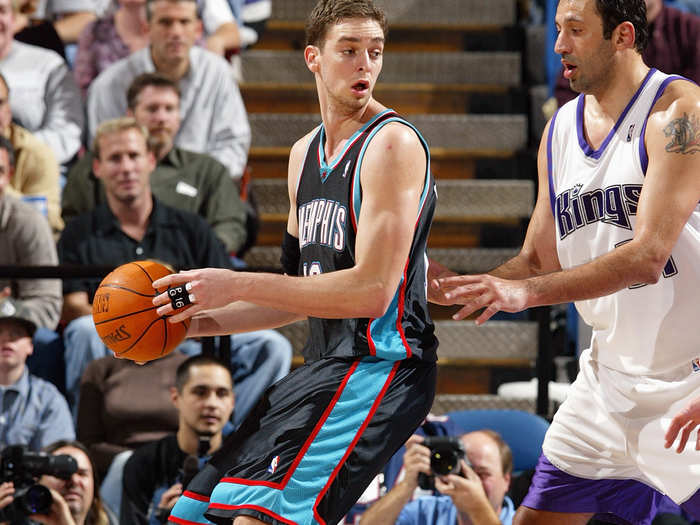 Pau Gasol in 2003 (23 years old)