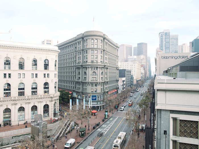 The office is located in the Mid-Market area of San Francisco, not far from Twitter