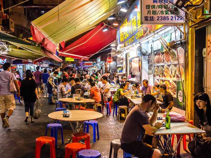 Try live scorpions and other bizarre foods at the Wangfujing night market in Beijing.