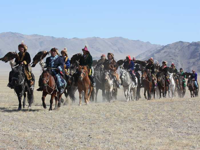 Ride a donkey in Inner Mongolia