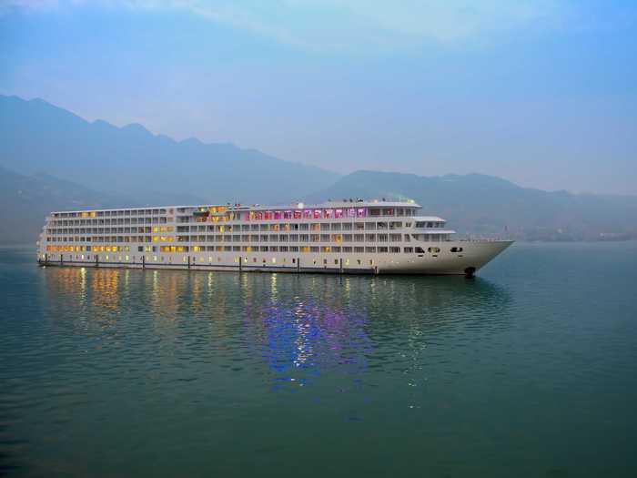 Cruise along the Yangtze River in Yunnan.