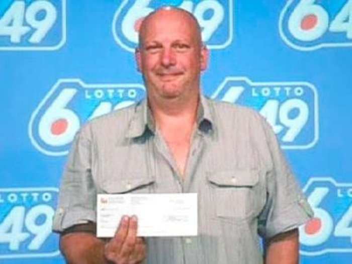 Barry Shell used one of his last dollars to buy a lotto ticket.