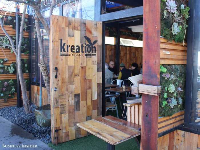 Abbot Kinney eatery Kreation Kafe is another favorite, with a menu that skews toward Middle Eastern and organic ingredients. They