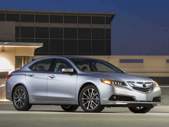 Upscale Midsize Cars: 2015 Acura TLX