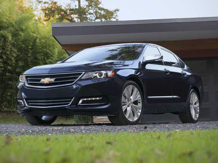 Large Cars: 2015 Chevrolet Impala