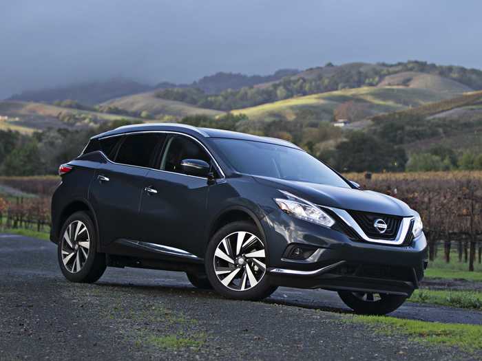 2-Row Midsize SUVs: 2015 Nissan Murano