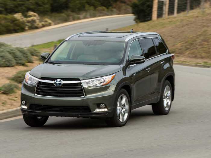 Hybrid SUVs: 2015 Toyota Highlander Hybrid