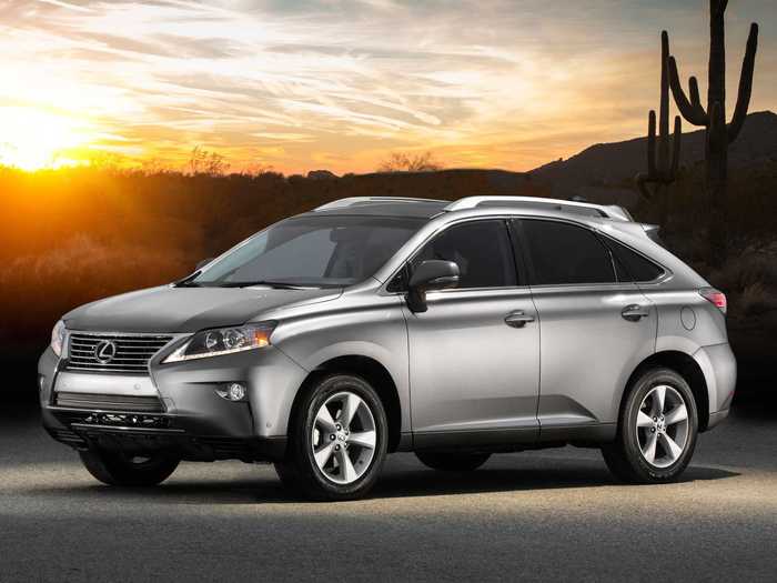 Luxury 2-Row Midsize SUVs: 2015 Lexus RX 350