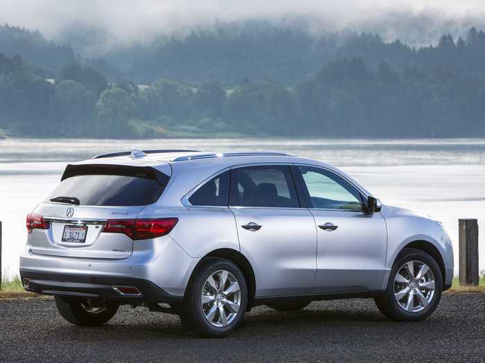 Luxury 3-Row Midsize SUVs: 2015 Acura MDX