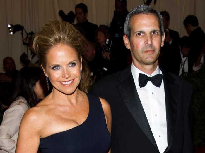 Katie Couric and banker John Molner
