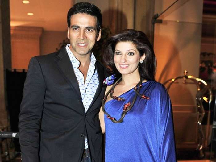 Akshay Kumar and Twinkle Khanna