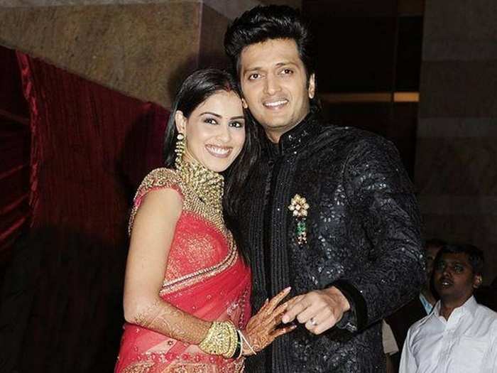 Riteish Deshmukh and Genelia D