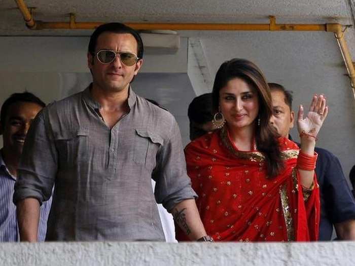 Kareena Kapoor and Saif Ali Khan