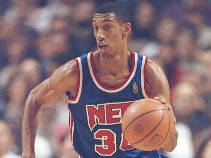 Kerry Kittles was picked 8th overall by the New Jersey Nets.