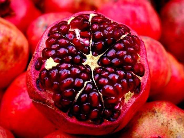 Abundance of Pomegranates