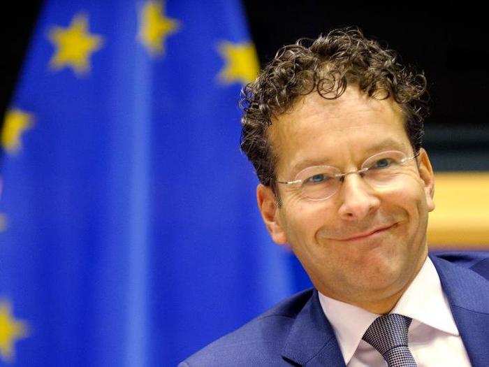 7.) Eurogroup Chairman Jeroen Dijsselbloem - He