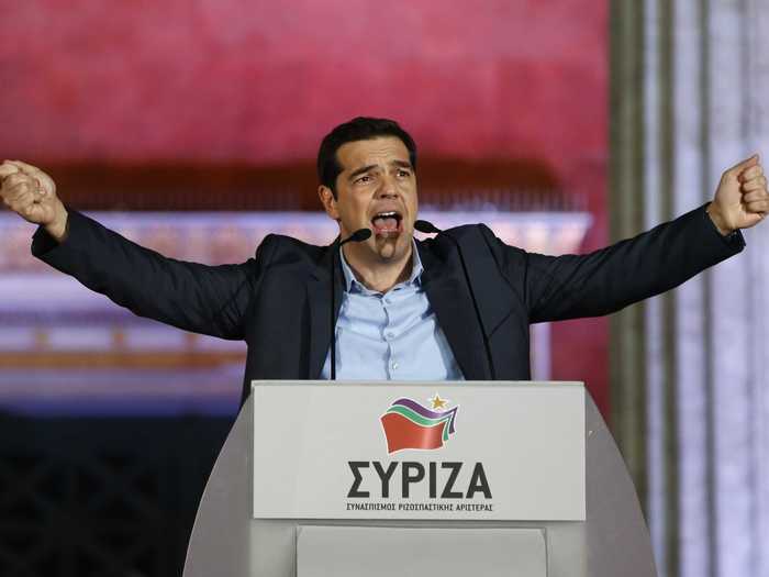 1.) Prime Minister Alexis Tsipras - Tsipras is now Greece