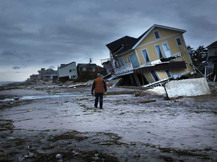 As bad as Sandy was, she was only a hint of the destruction to come. While our grandparents most likely lived through only one storm of Sandy’s scale, our grandchildren can expect to see at least 20.