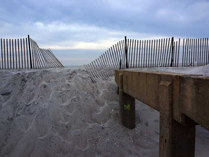 Beaches in those areas, on the other hand, will quite literally be washed away by these huge flooding events and eternally encroaching sea level. "Long-term coastal erosion is 100% probable" for Coney Island, Brooklyn, the Rockaways, Queens, and South Shore, Staten Island.