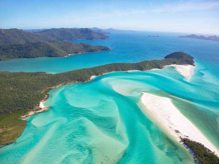 9. Whitehaven Beach, Whitsunday Islands, Australia