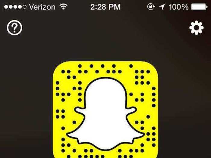 You can see your Snapchat score, the total number of snaps you