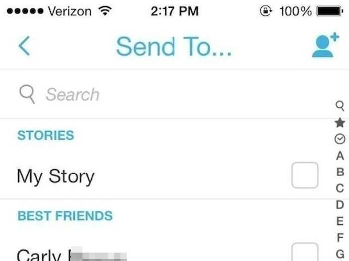 You can also choose to set your snap as your Snapchat Story now.