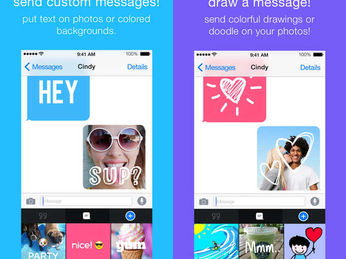 Kanvas Keyboard lets you create custom GIFs and stickers.