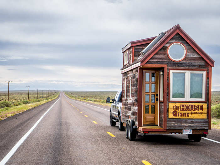 The couple say they invested over 1,000 work hours, including research, trips to the hardware store, and cleanup, in building their dream home. Exactly one year after they began construction, they hit the road.