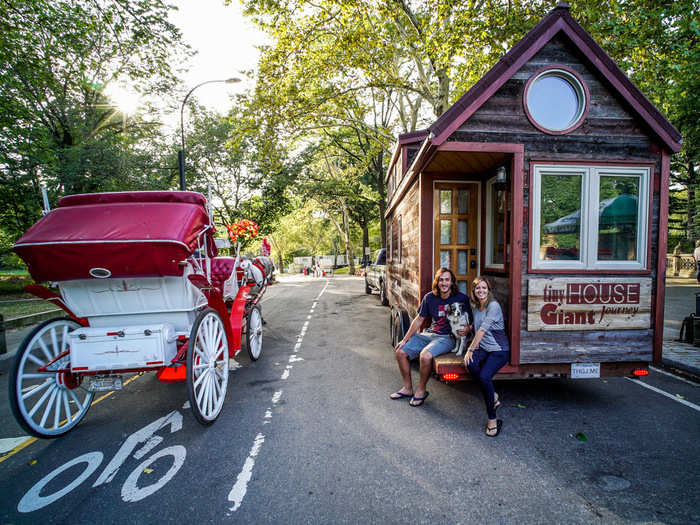 The couple even braved the chaotic streets of New York City — an experience they call "tougher and bouncier than off-roading in California