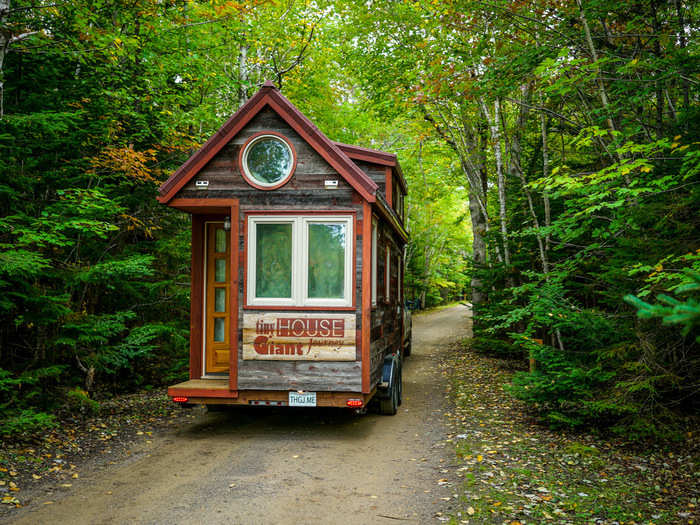 "Tiny friends," or people who live in tiny houses, and their fans often offer their driveways to keep the couple