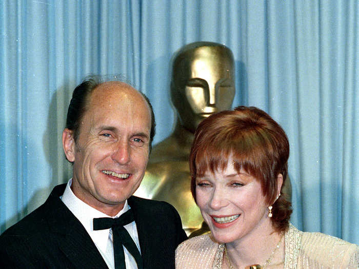 Shirley MacLaine blended professionalism and celebratory elegance in Fabrice when she won in in 1984 for "Terms of Endearment."