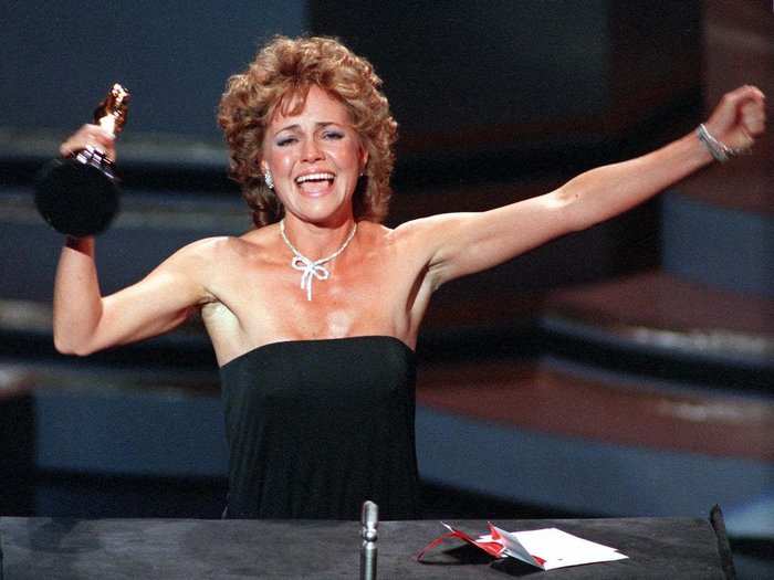 Sally Field won in 1985 for "Places In The Heart." She famously cried, "you like me! You really like me!" And what